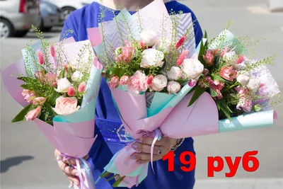 Цветы на 1 сентября : Букет из 5 хризантем №863