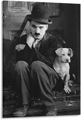 Фотография Чарльза Чаплина на рабочий стол