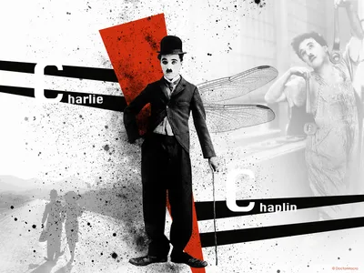 Фото Чарльза Чаплина: выберите размер и формат