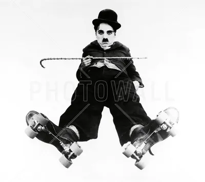 Фото Чарльза Чаплина в 4K разрешении