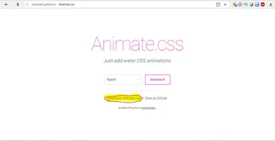 Animate.css — библиотека готовой анимации | PROG-TIME