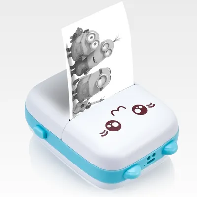 Портативный детский принтер JETIX Mini printer с термопечатью Pink  (ID#1400941953), цена: 1290 ₴, купить на Prom.ua