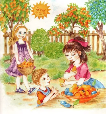 Осенние рисунки для детей - 60 фото