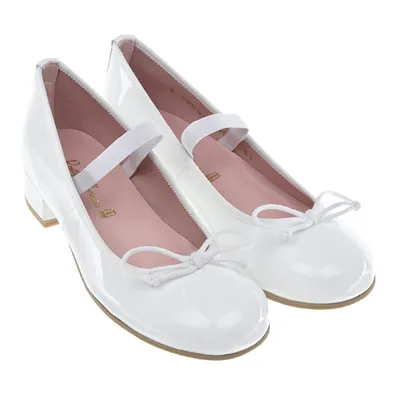 Купить Кожаная обувь для девочек, осенние сандалии с бантом, детская обувь,  милые сандалии принцессы на высоком каблуке для девочек | Joom