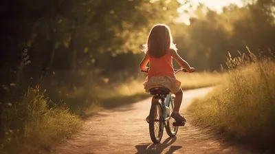 Девушка на велосипеде – фотографии – Копенгаген, Дания