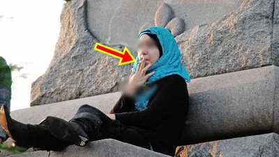 MERAGOR | Девушка в хиджабе фото на аватар скачать