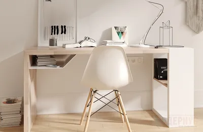 Современный дизайнерский рабочий стол с белым экраном компьютера  Иллюстрация штока - иллюстрации насчитывающей оборудование, передвижно:  193161157
