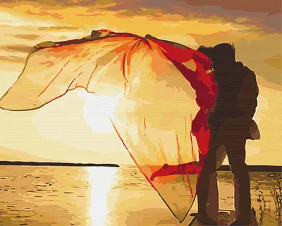 двое целуются в воде с множеством зажженных свечей, романтическая любовная  картина фон картинки и Фото для бесплатной загрузки
