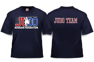 Футболка CREW'N'KING The Fighting Spirit Of Judo - Боевой Дух Дзюдо.