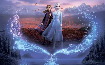 Download PNG Frozen Anna and Elsa - Free Transparent PNG