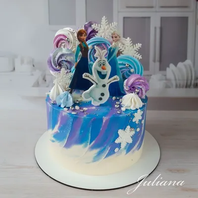 Купить Торт Эльза Торты на заказ в Барнауле Кондитерская Anita's Cakes.