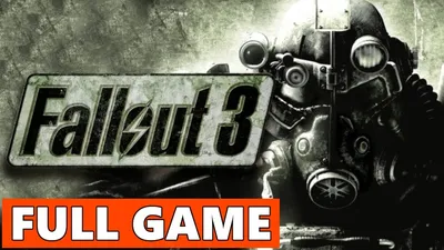 Fallout 3 игра с броней монстра - обои на рабочий стол