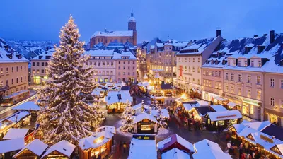 Обои германия, рынок, площадь, рождество картинки на рабочий стол, фото  скачать бесплатно