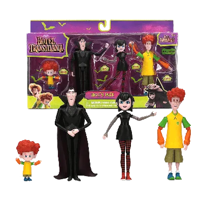 Набор фигурок героев Монстры на каникулах (Hotel Transylvania Figure 4  Pack) - купить недорого в интернет-магазине игрушек Super01