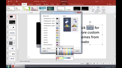 За 60 секунд: Как изменить цвет гиперссылки в PowerPoint | Envato Tuts+