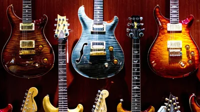 Скачать обои Гитара Gibson на рабочий стол из раздела картинок Бренды