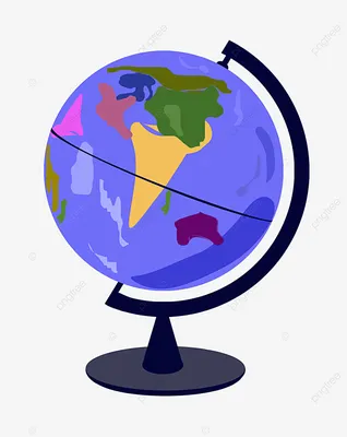 мультфильм глобус модель иллюстрации PNG , земной шар, Земля, офис PNG  картинки и пнг PSD рисунок для бесплатной загрузки