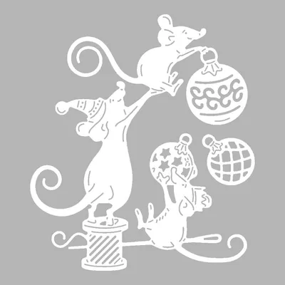 Вытынанки на Новый год 2020 Крыса, шаблоны и трафареты для вырезания из  бумаги | Трафареты, Искусство вырезания по бумаге, Рождественские идеи