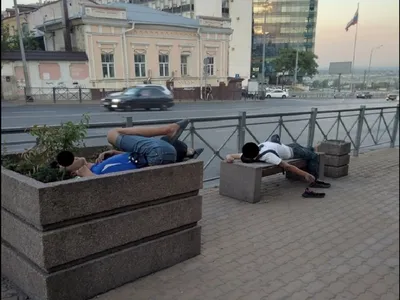 Фоторепортаж о происходящем в самом центре Ростова-на-Дону 24 июня