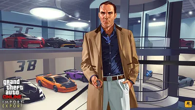 Обои на рабочий стол Карусель на фоне розового заката, кадр из видеоигры Grand  Theft Auto V, обои для рабочего стола, скачать обои, обои бесплатно