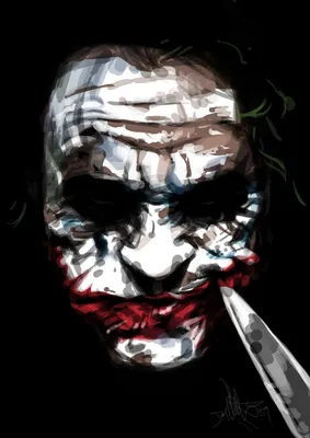 Wallpaper Joker, Eye, Eyelash, Jaw, Neck, Background - Download Free Image