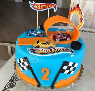 Топ-30 Лучших тортов Хот Вилс (Hot Wheels) - фотографии. Заказать: