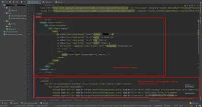 html - Как убрать пустое пространство справа и слева после установки  bootstrap - Stack Overflow на русском