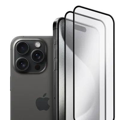 2x Закаленное стекло для iPhone 14 Pro Max, ERBORD 3D на весь экран |  Yourcase.com.ua