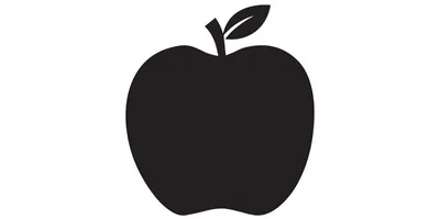 Красное яблоко на прозрачном фоне | Премиум PSD Файл