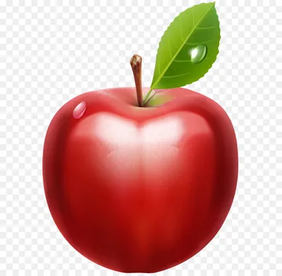 Яблоко красное рисунок - 71 фото