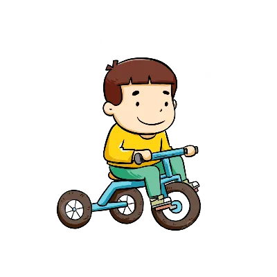 маленький мальчик мчится на велосипеде PNG , парк, маленький друг, площадка  PNG картинки и пнг PSD рисунок для бесплатной загрузки