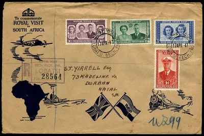Странные марки на конверте | Пикабу