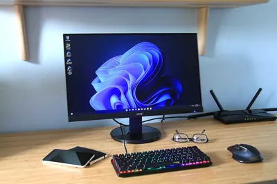 Игровой стол 43,5 дюйма, в форме буквы Z, офисный ПК, компьютерный стол,  игровые столы со светодиодный Ной подсветкой | AliExpress