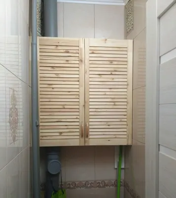Шкафчик в ванную комнату из Дуба на заказ