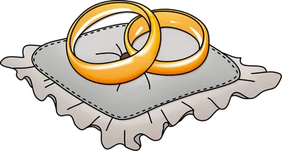 Золотые свадебные кольца - Свадьба - Картинки PNG - Галерейка