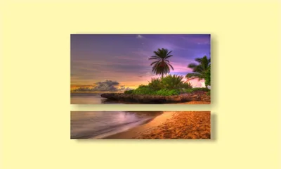 Пустынный тропический остров с пальмой 3D Модель $59 - .3ds .blend .c4d  .fbx .ma .obj .max - Free3D