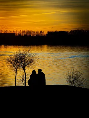 Влюбленная пара на закате :: iviphoto Иванова – Социальная сеть ФотоКто