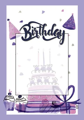 Создайте приглашение на день рождения онлайн | Canva