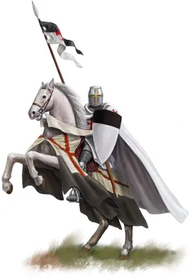 Скачать обои конь, игра, воин, арт, рыцарь, его, action, ролевая, раздел  игры в разрешении 1024x1024