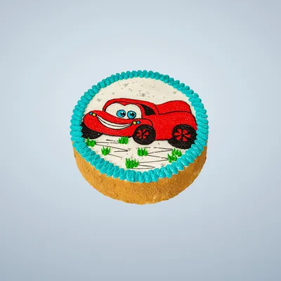 Торт Маквин на заказ - Лучшие детские торты в Москве!