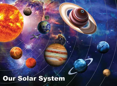 Solar System - 300 Piece Jigsaw Puzzle – White Mountain Puzzles