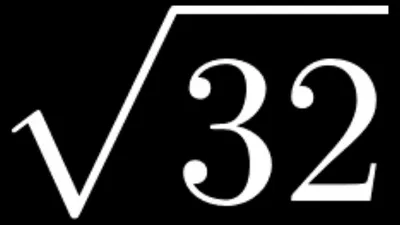 How to Simplify the Square Root of 32: Sqrt(32) - YouTube