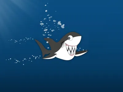 Обои sharks, cartoons, мультфильмы, акул на рабочий стол