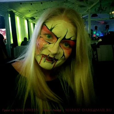 Аквагрим на хэллоуин в Москве и Санкт-Петербурге от AlexGrim Studio