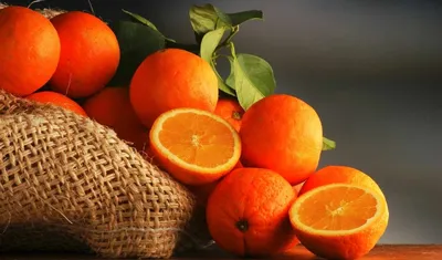 Обои апельсинов, оранжевый, апельсины, раздел Еда, размер 1920x1200 HD  WUXGA - скачать бесплатно картинку на рабочий стол и телефон