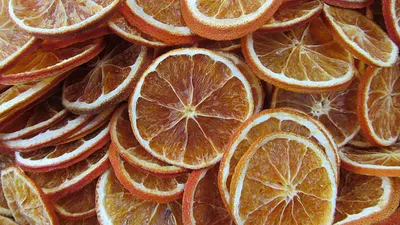 Обои апельсин, сушеные фрукты, снеки, декорация, рождество картинки на рабочий  стол, фото скачать бесплатно
