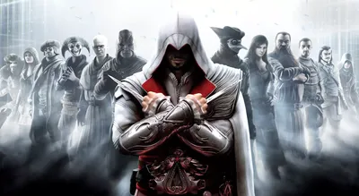 Живые обои Ezio Assassins Creed 4k / скачать на рабочий стол