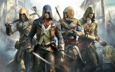 Image Assassin's Creed Assassin's Creed Unity Man warrior 2560x1600