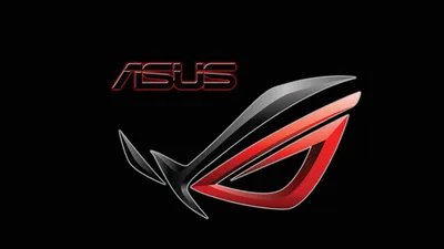 Логотип ASUS ROG с надписью For Game By Gamers - обои для рабочего стола,  картинки, фото