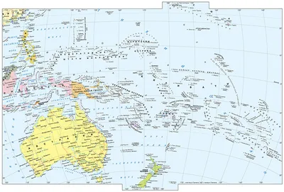 Карта плотности населения Австралии | Пикабу